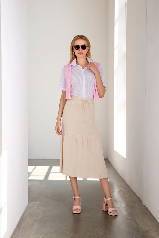 Micha Nederdel Med Snørre